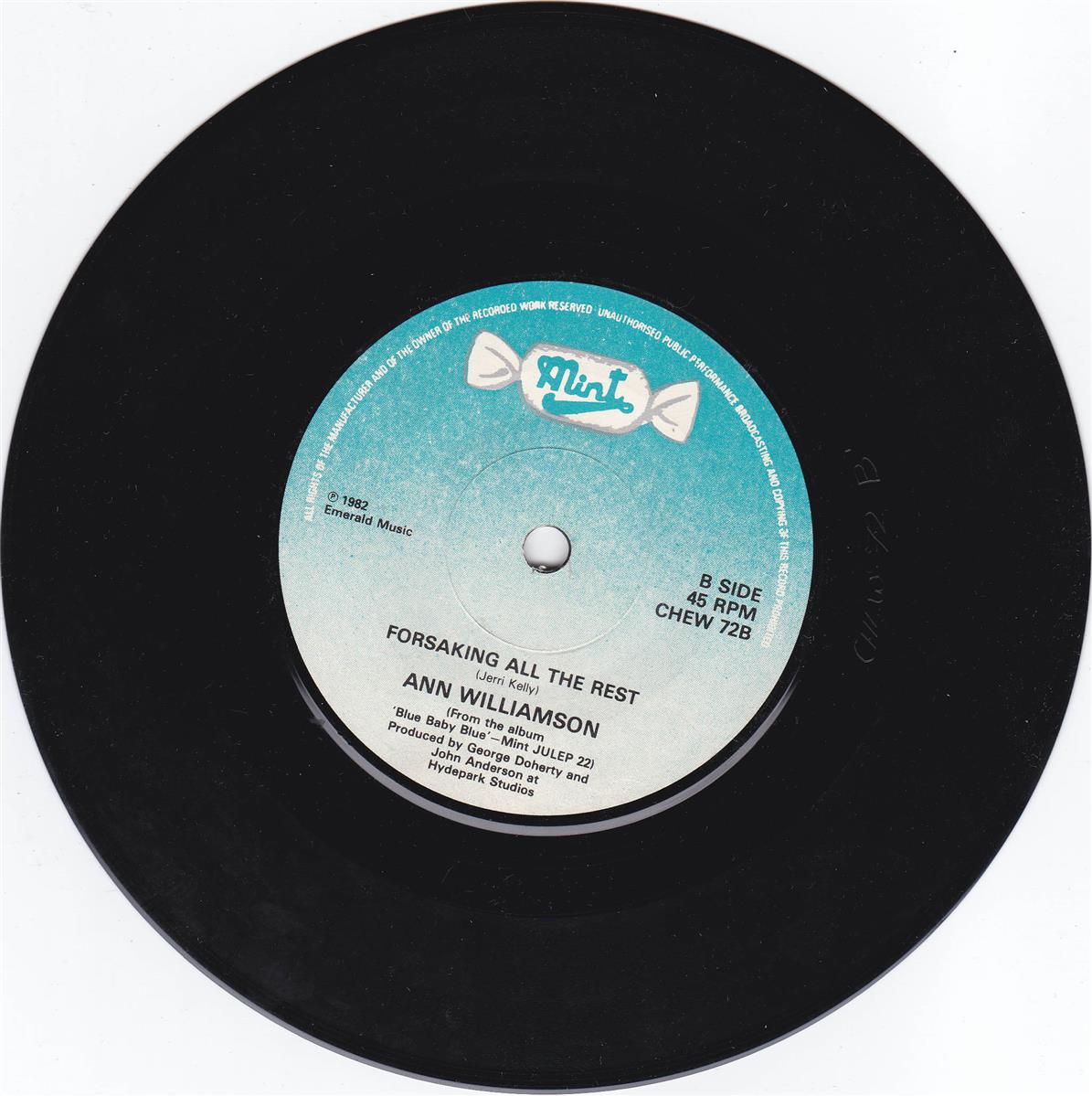 Ann Williamson - When You And I Were Young Maggie (UK)