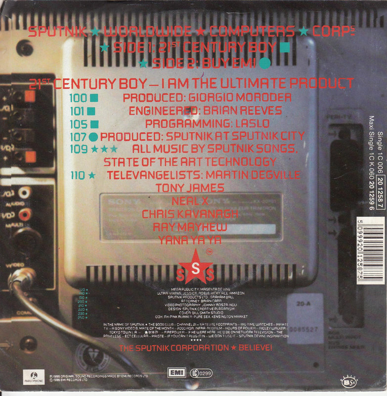 Sigue Sigue Sputnik – 21st Century Boy