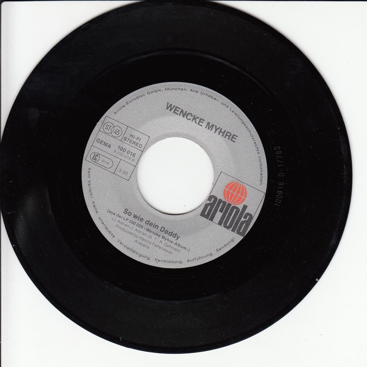 Wencke Myhre - Breite Uns're Decke Aus