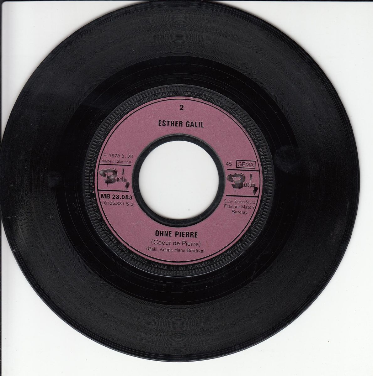 Esther Galil – Shalom Shula Shalom (Shalom Dis Moi Shalom)