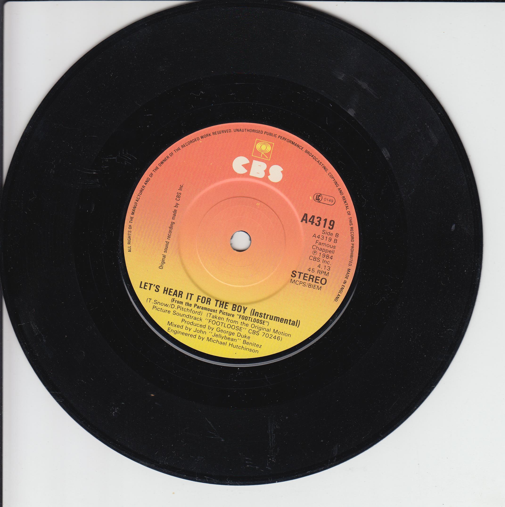 Deniece Williams – Let's Hear It For The Boy (UK)