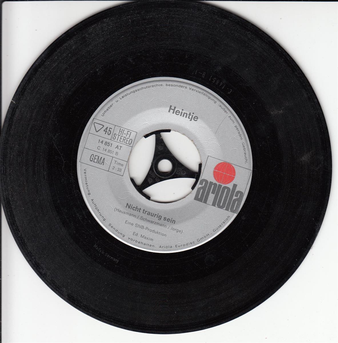 Heintje - Schneeglöckchen Im Februar, Goldregen Im Mai