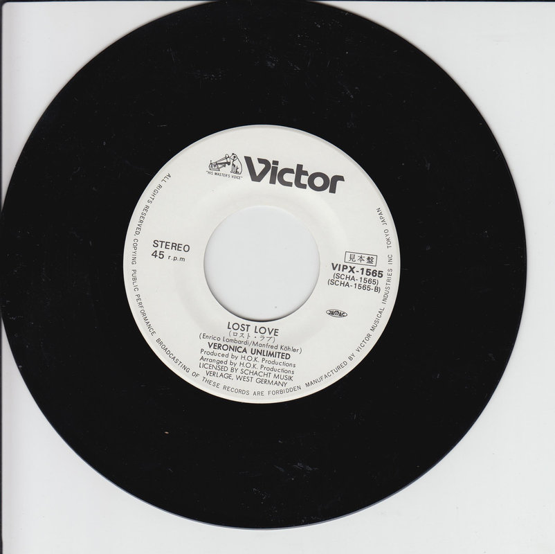 Veronica Unlimited – Daddy-O (Promo) (Japan)