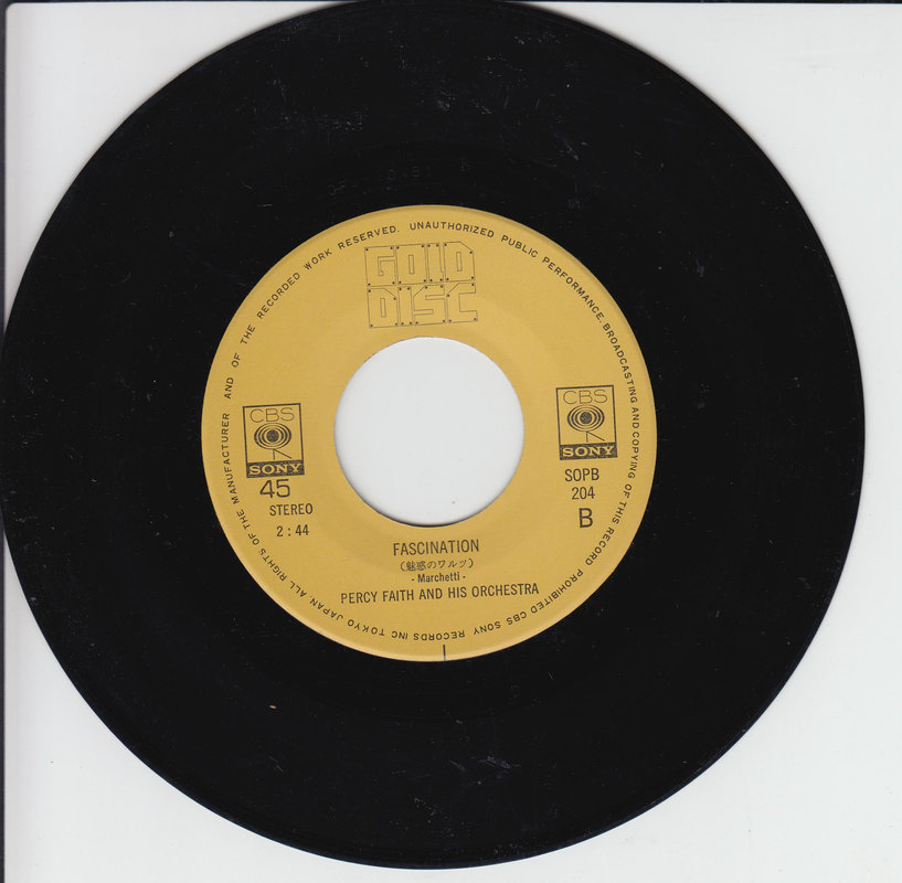 Percy Faith And His Orchestra – A Waltz For Cynthia (Japan)