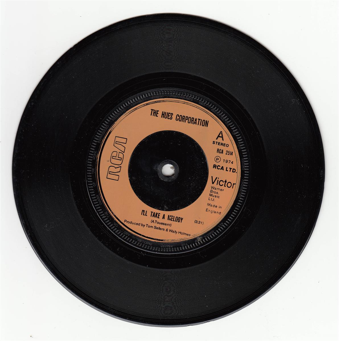 The Hues Corporation - I'll Take A Melody (UK)