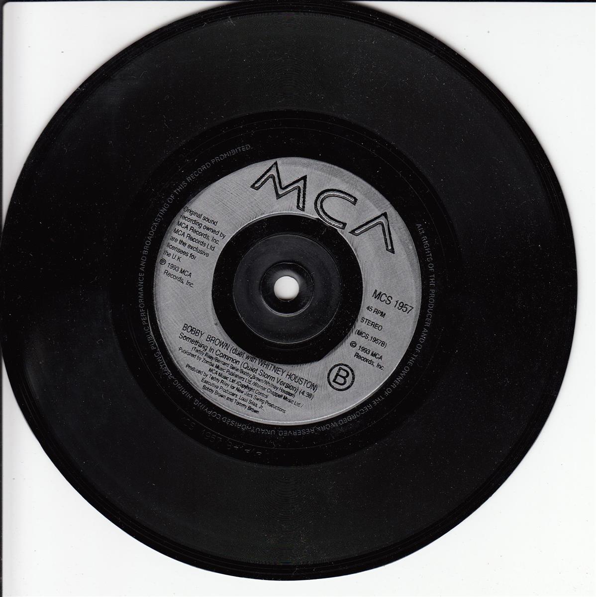 Bobby Brown & Whitney Houston - Something In Common (UK)