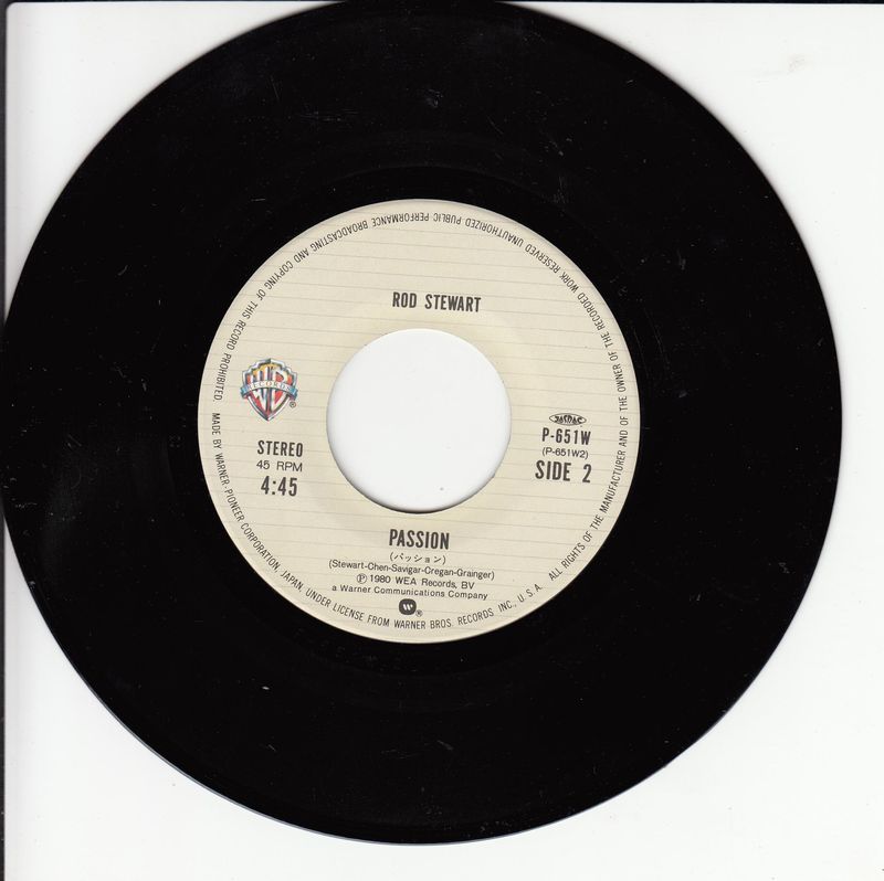 Rod Stewart – Oh God I Wish I Was Home Tonight (Japan)