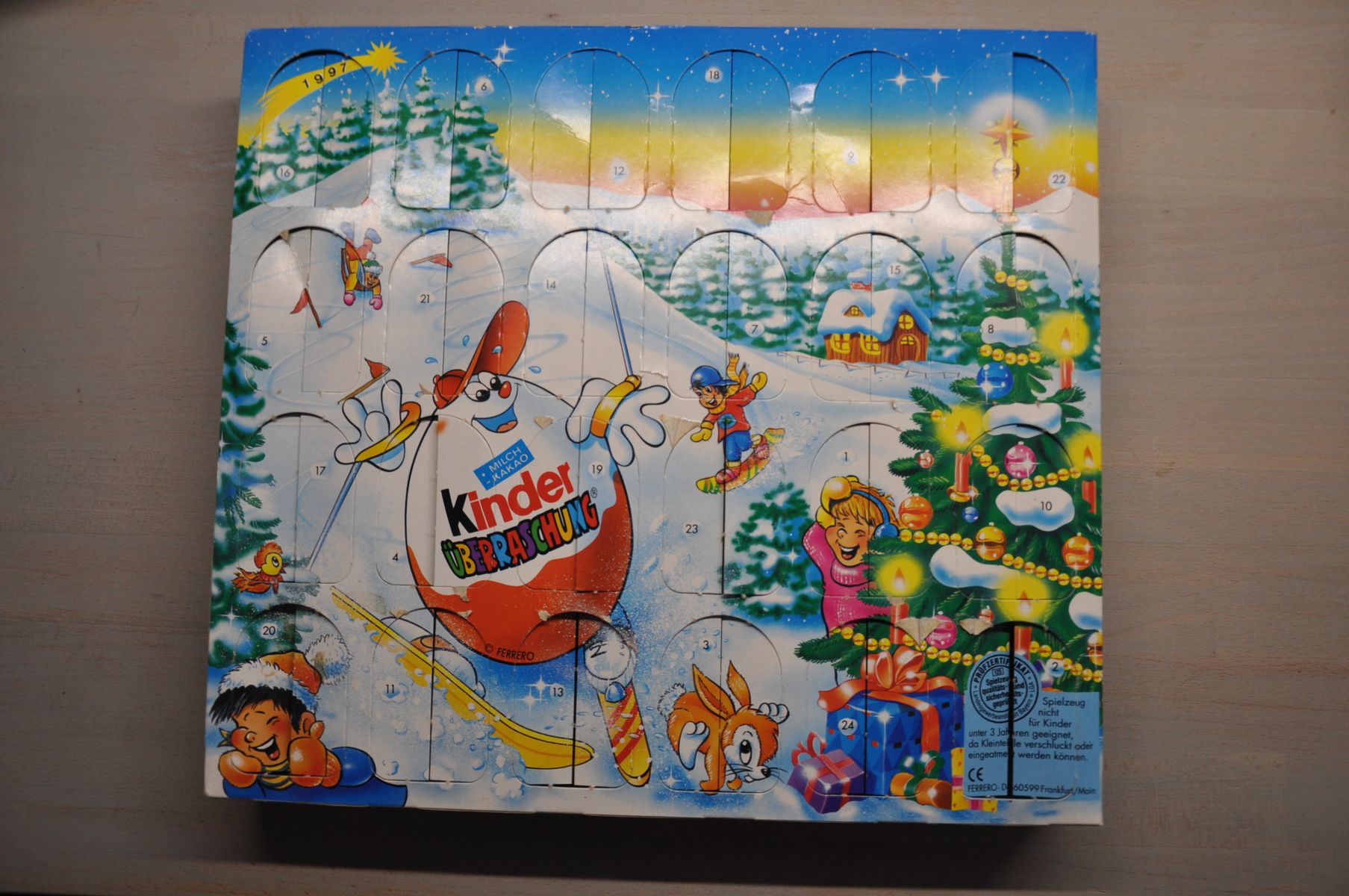 Adventskalender 1997 (ohne Inhalt)