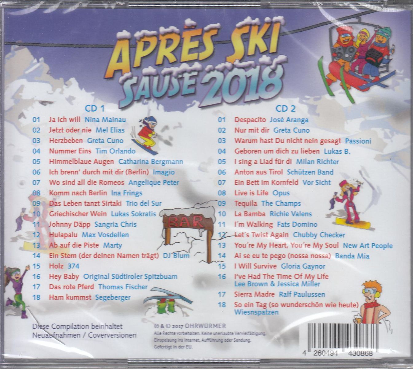 Various - Aprés Ski Sause 2018 (2CD)