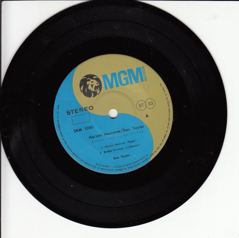 Sam Taylor – Harlem Nocturne EP (Japan)