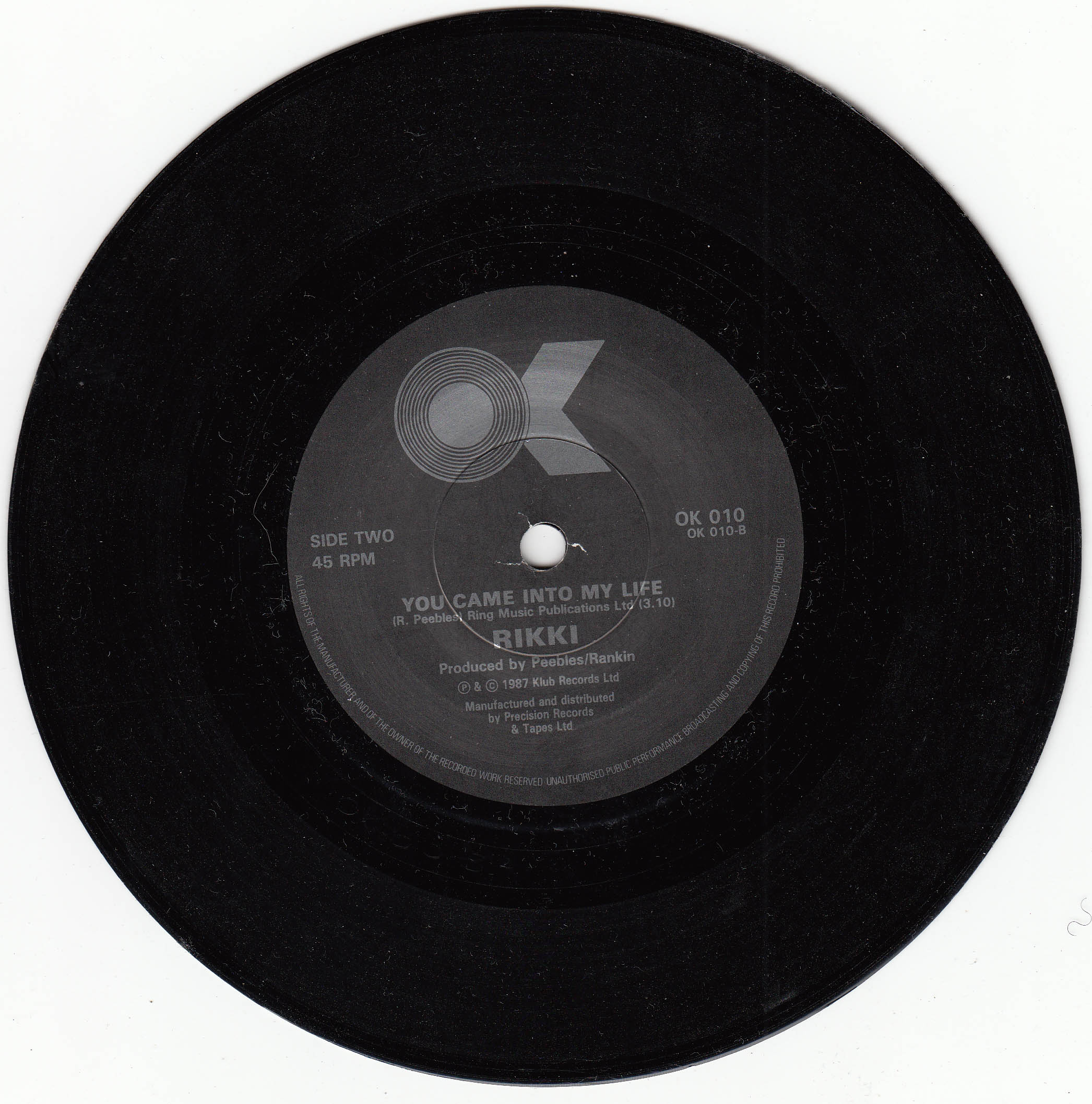 Rikki - Only The Light (UK)