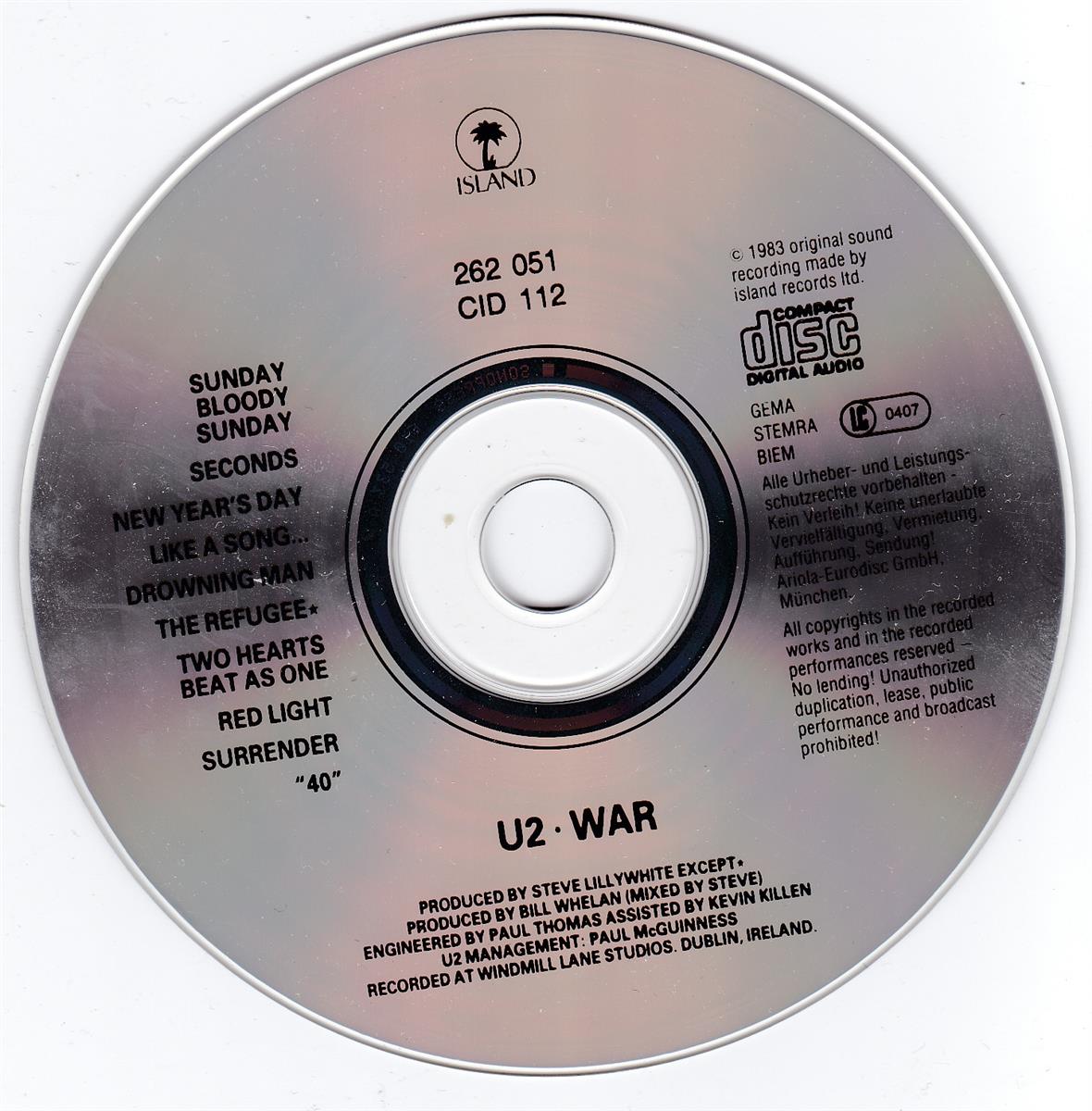 U2 - War
