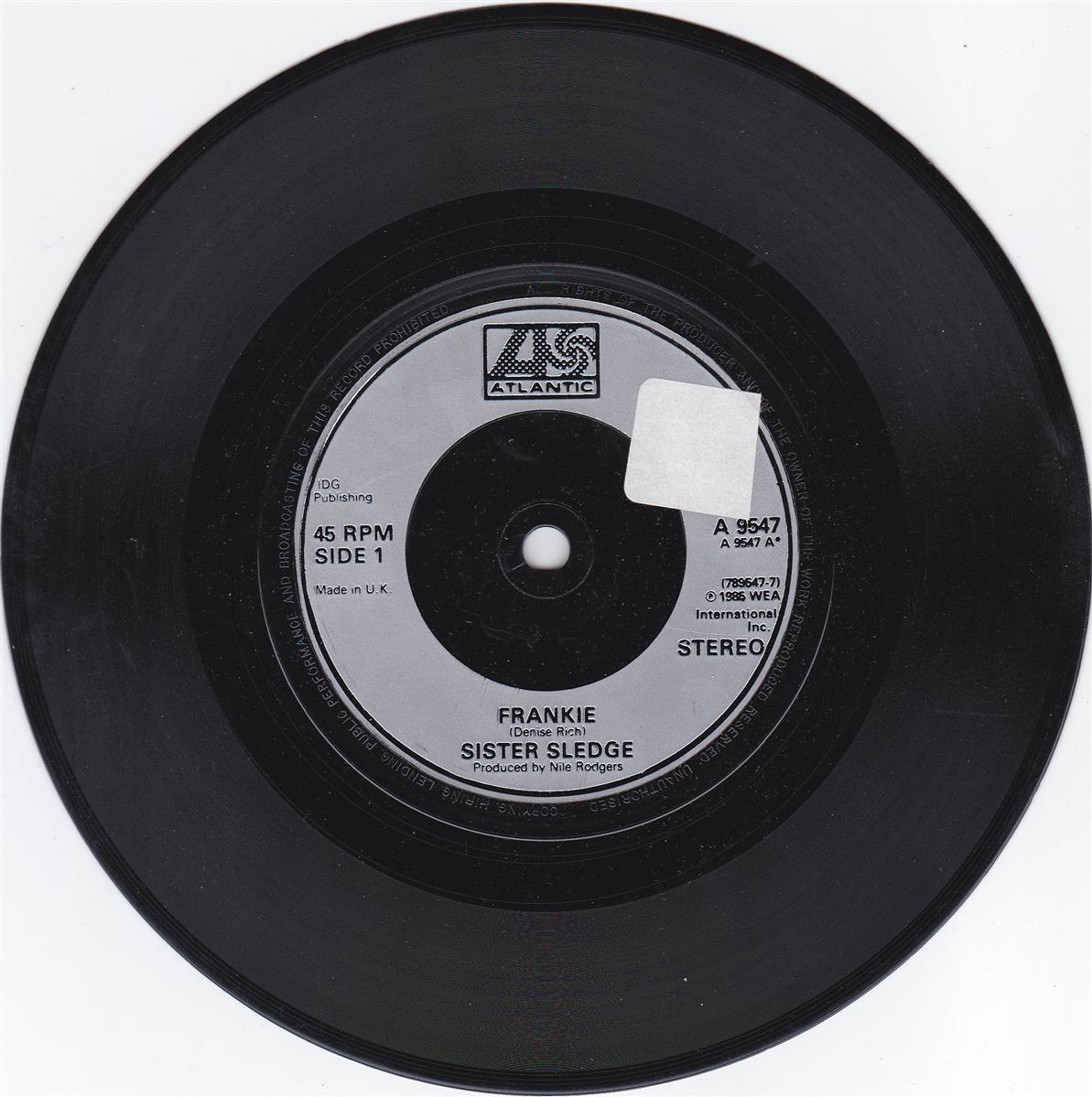 Sister Sledge - Frankie (UK)