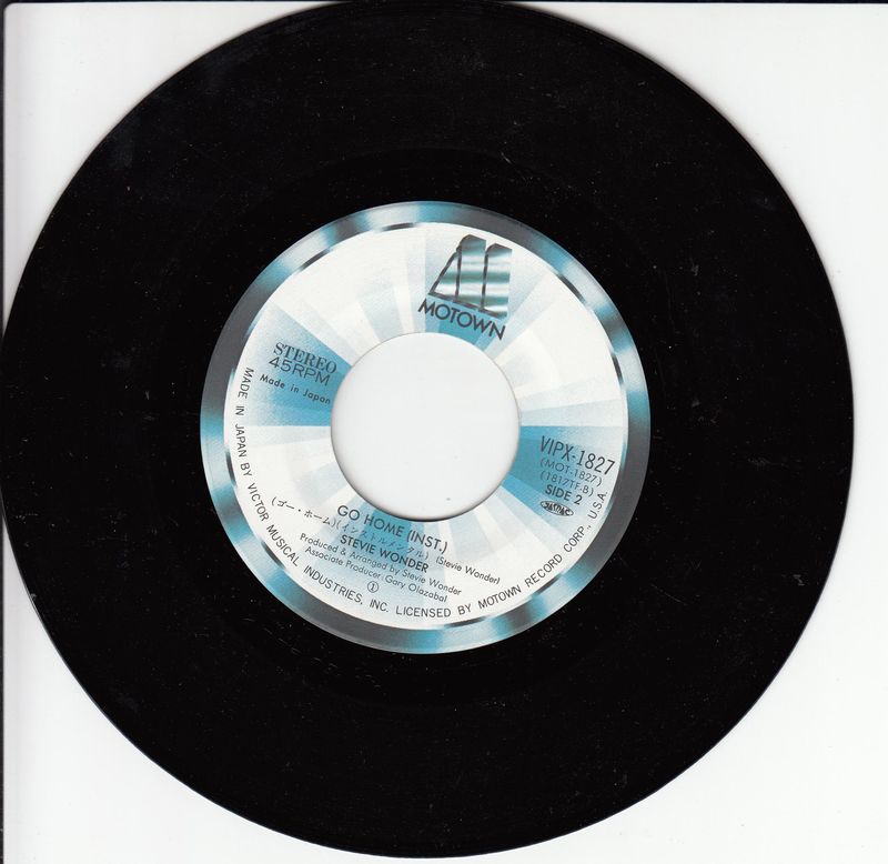 Stevie Wonder - Go Home (Japan)