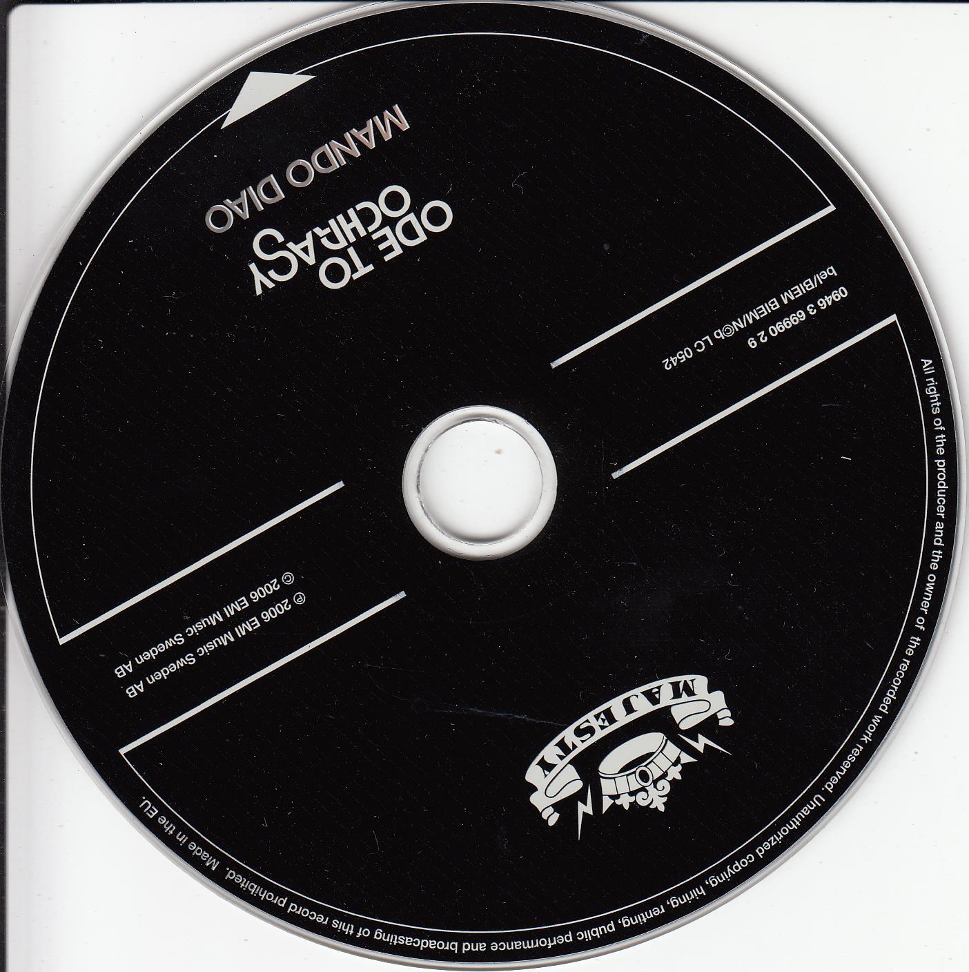 Mando Diao - Ode To Ochrasy