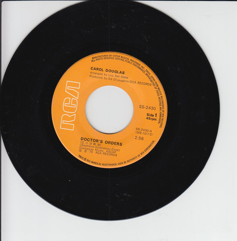 Carol Douglas – Doctor's Orders (Japan)