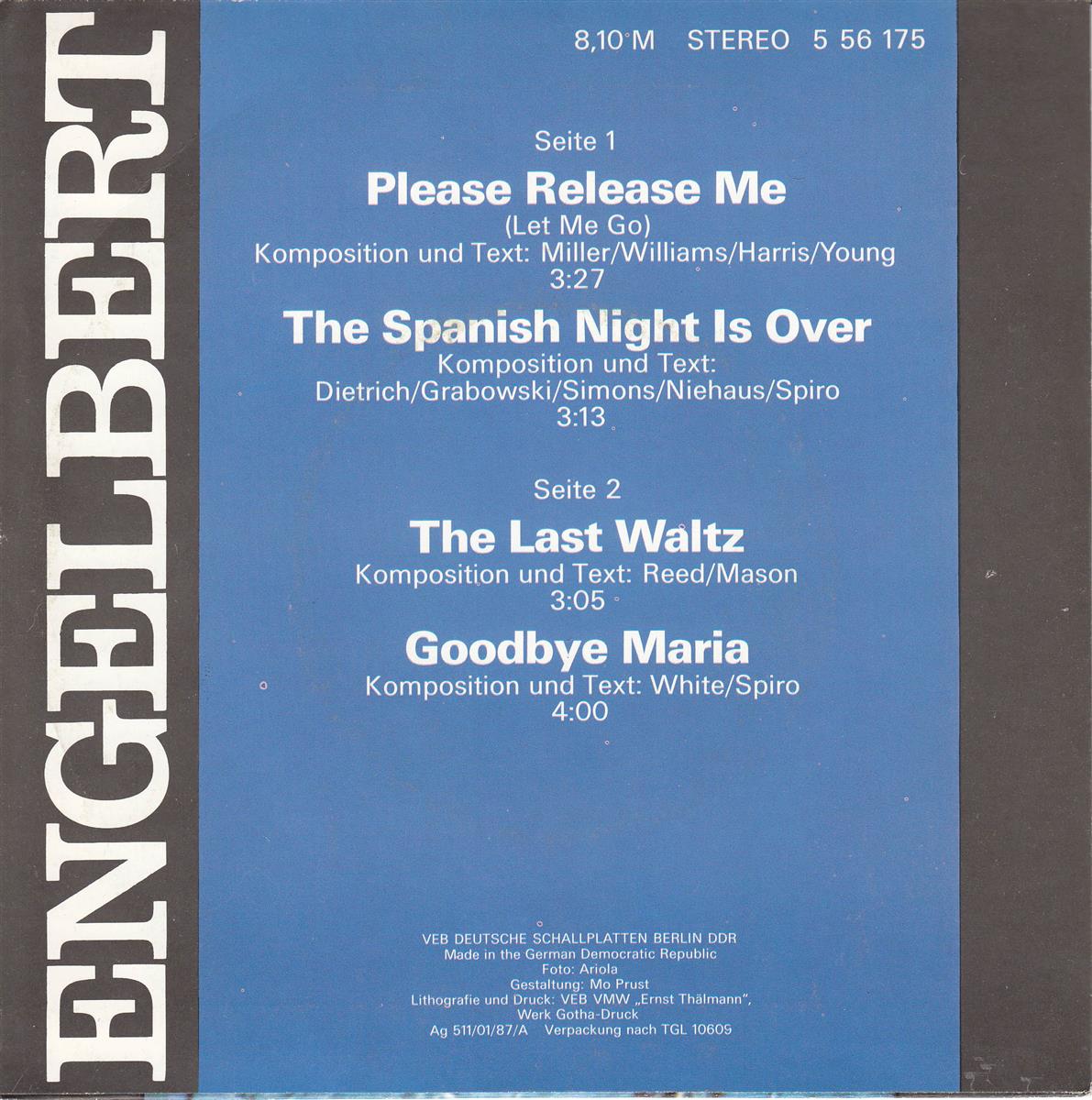 Engelbert - Amiga Quartett (DDR)