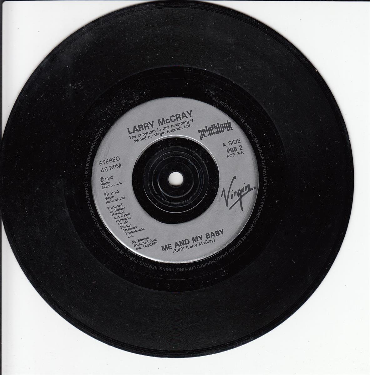 Larry McCray - Me And My Baby (UK)