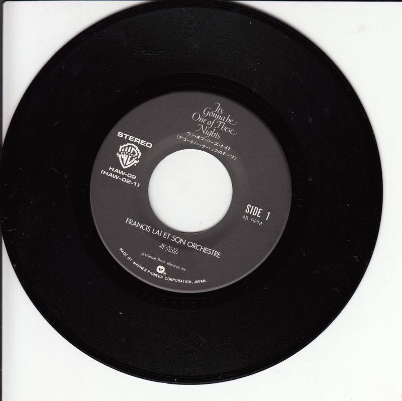 Francis Lai -  It's Gonna Be One Of These Nights (Japan)