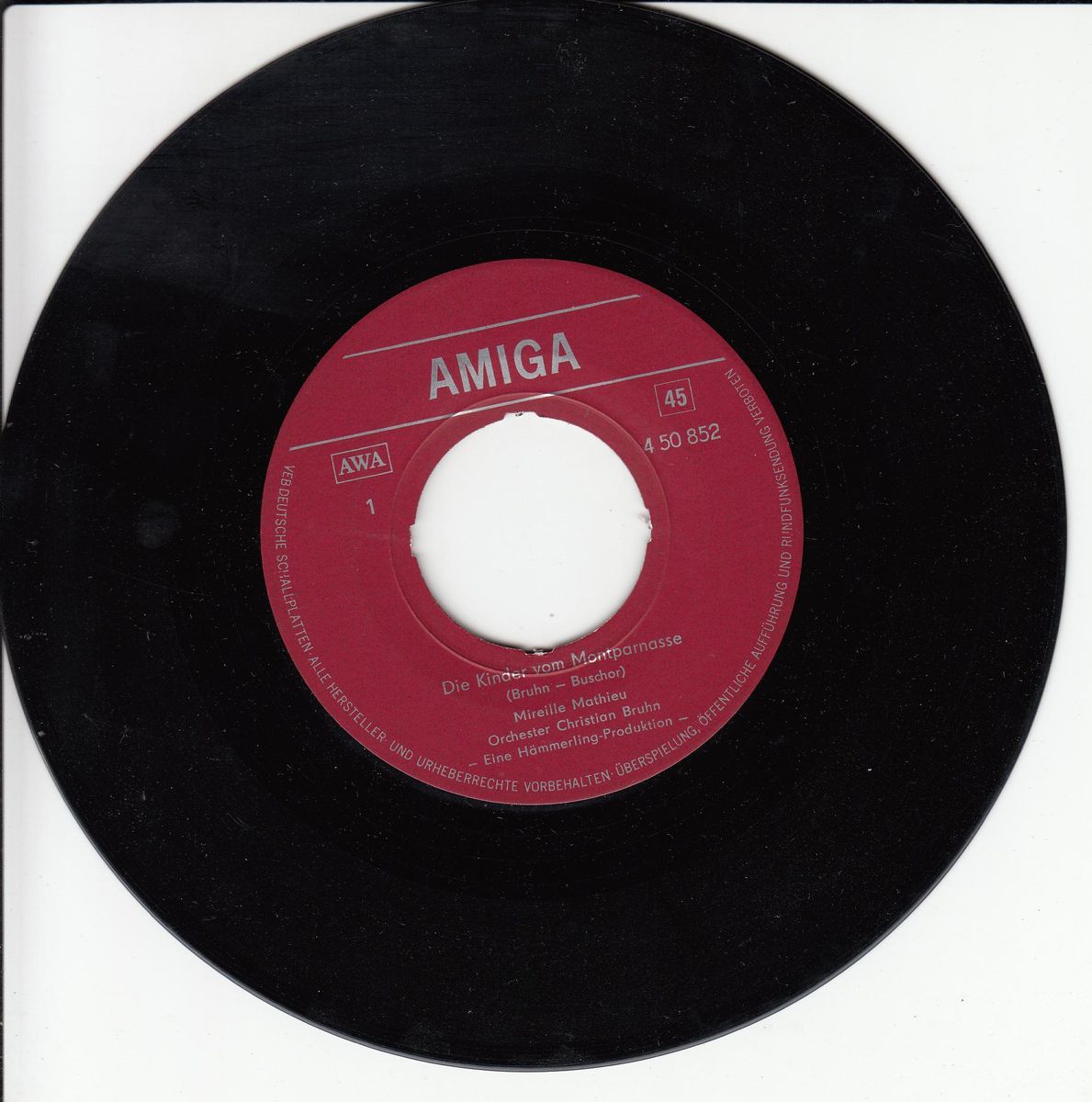 Mireille Mathieu - Die Kinder Von Montparnasse (DDR)