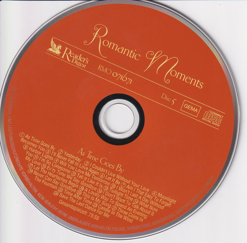 Various - Romantic Moments (5 CD)
