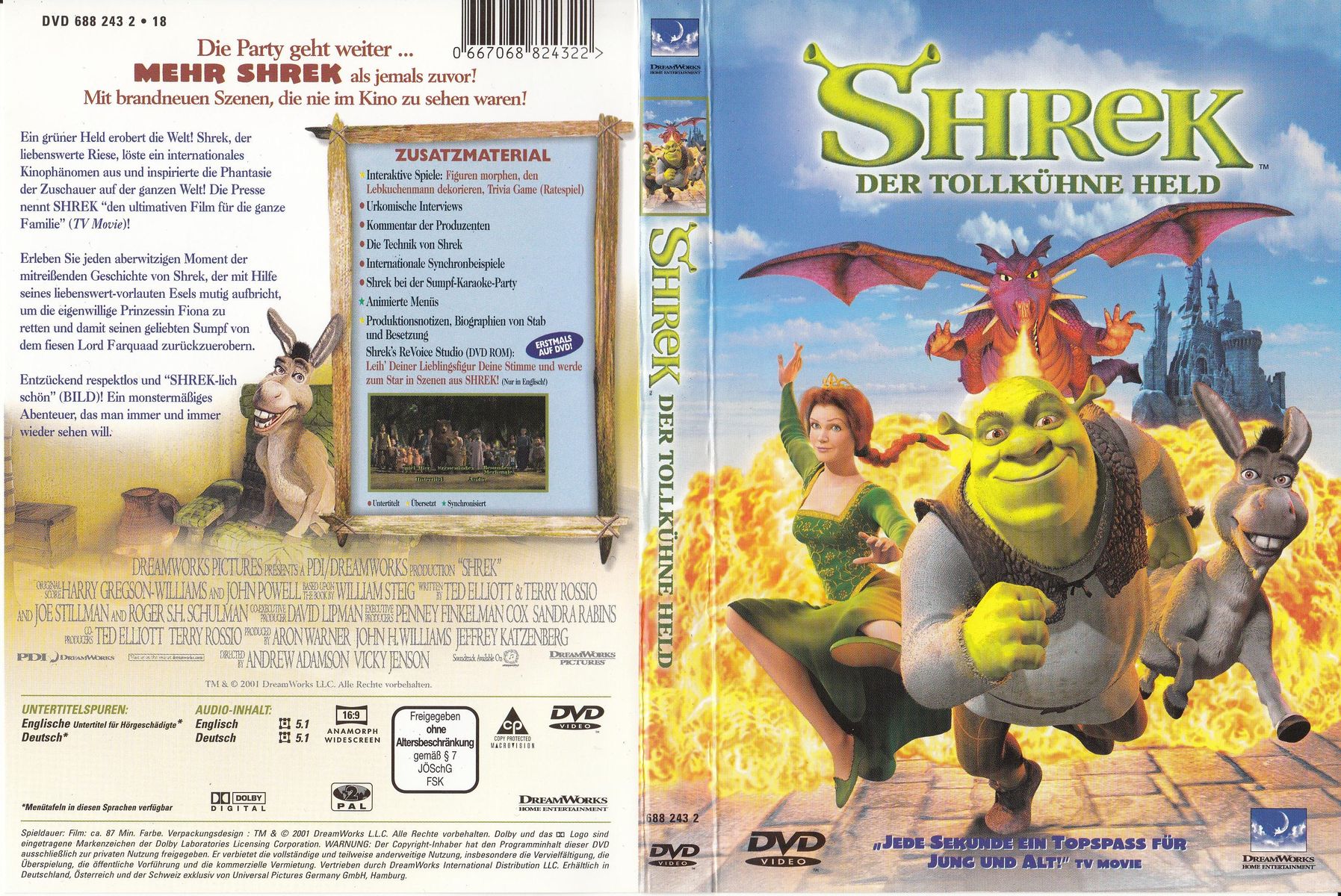 Shrek - Der tollkühne Held (DVD)