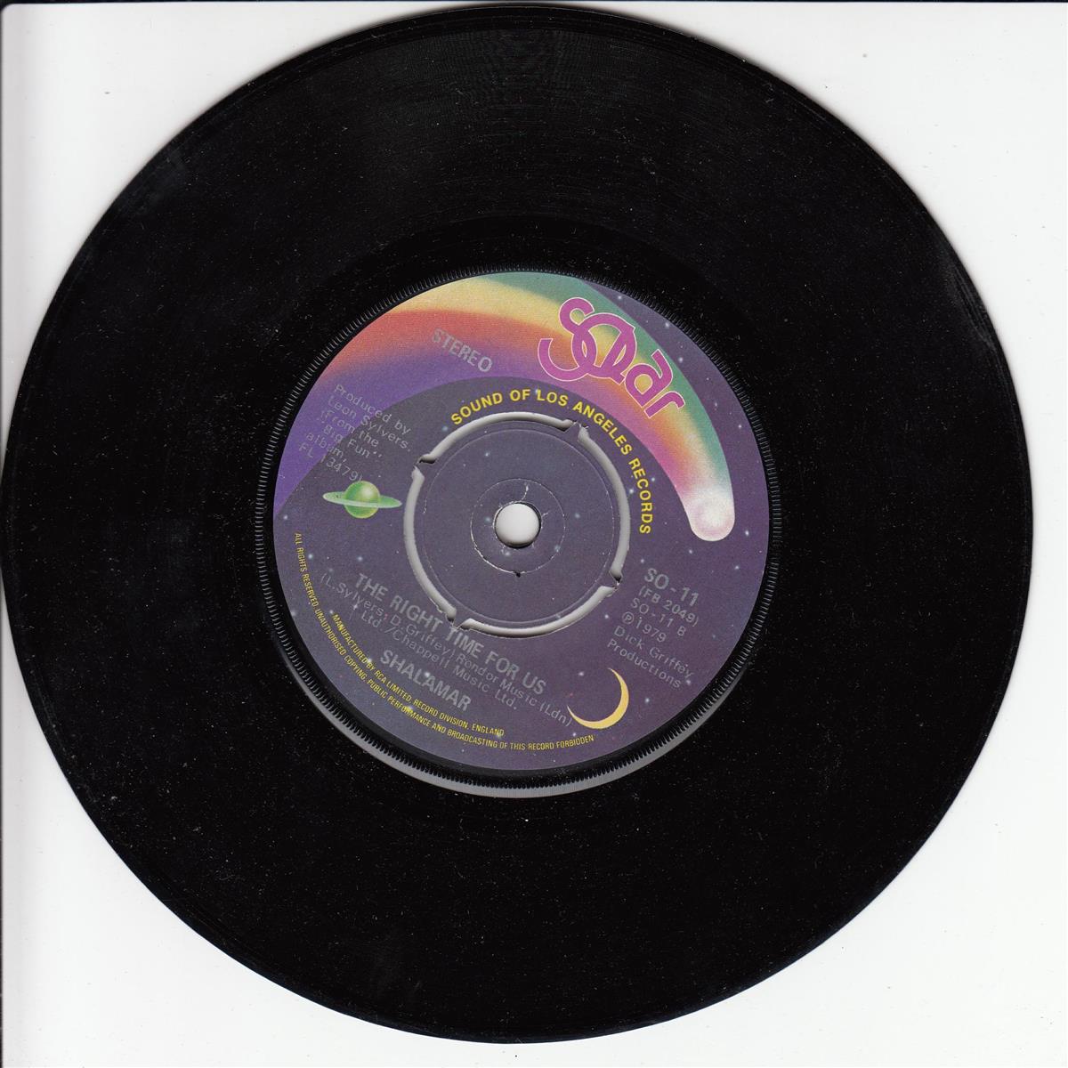 Shalamar - I Owe You One (UK)