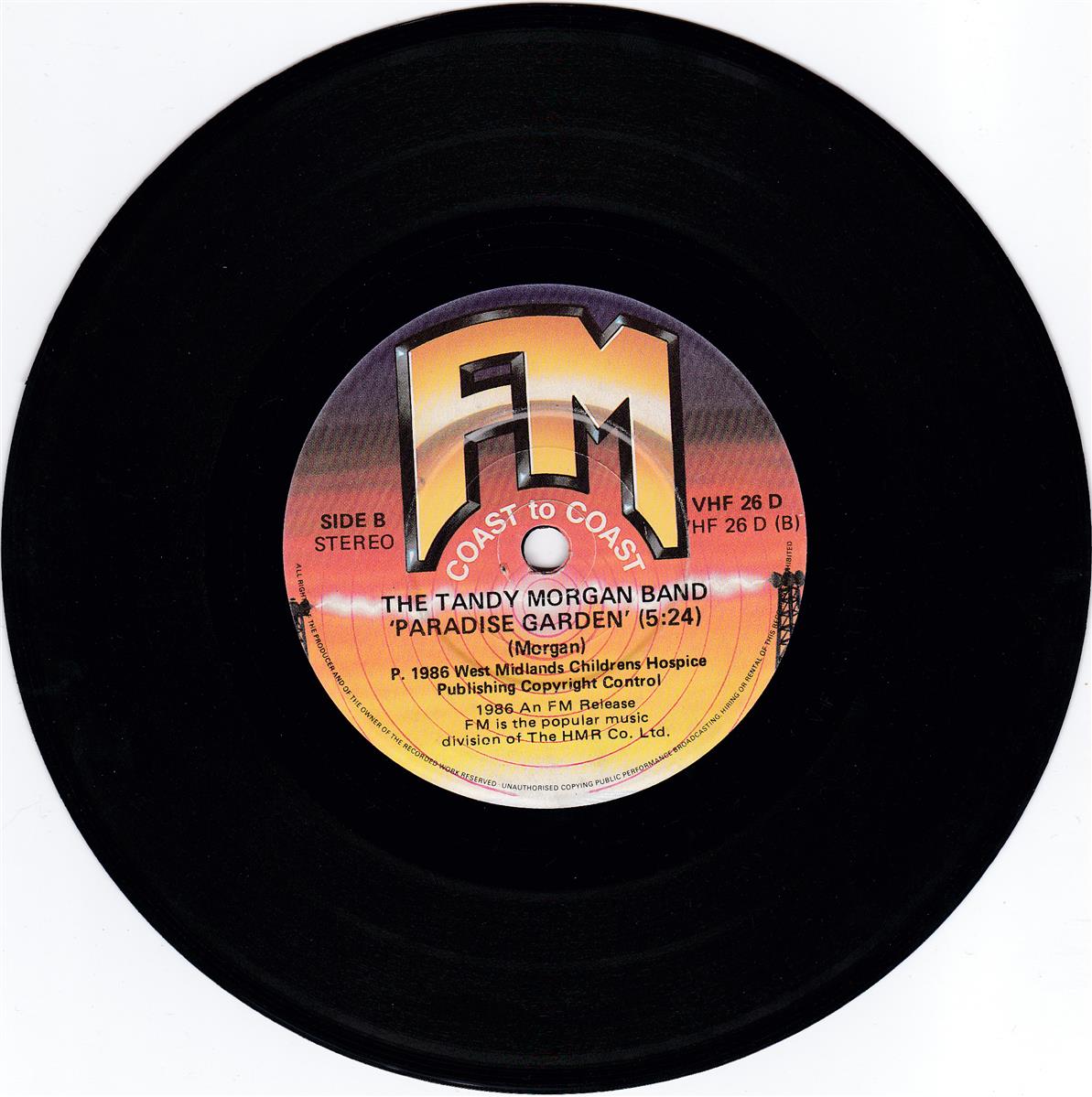 The Tandy Morgan Band - Action (Instrumental) (UK)