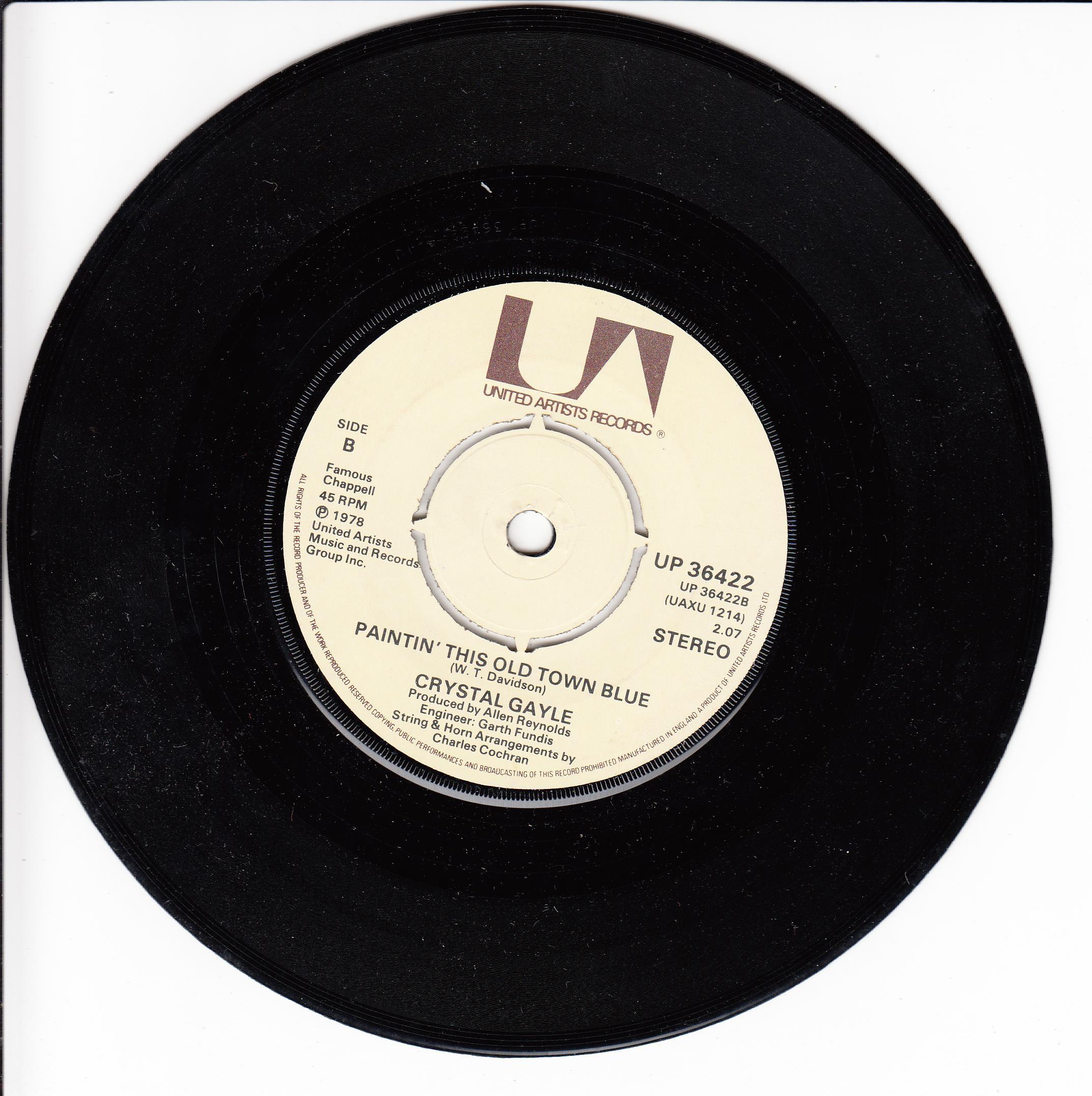 Crystal Gayle - Talking In Your Sleep (UK)