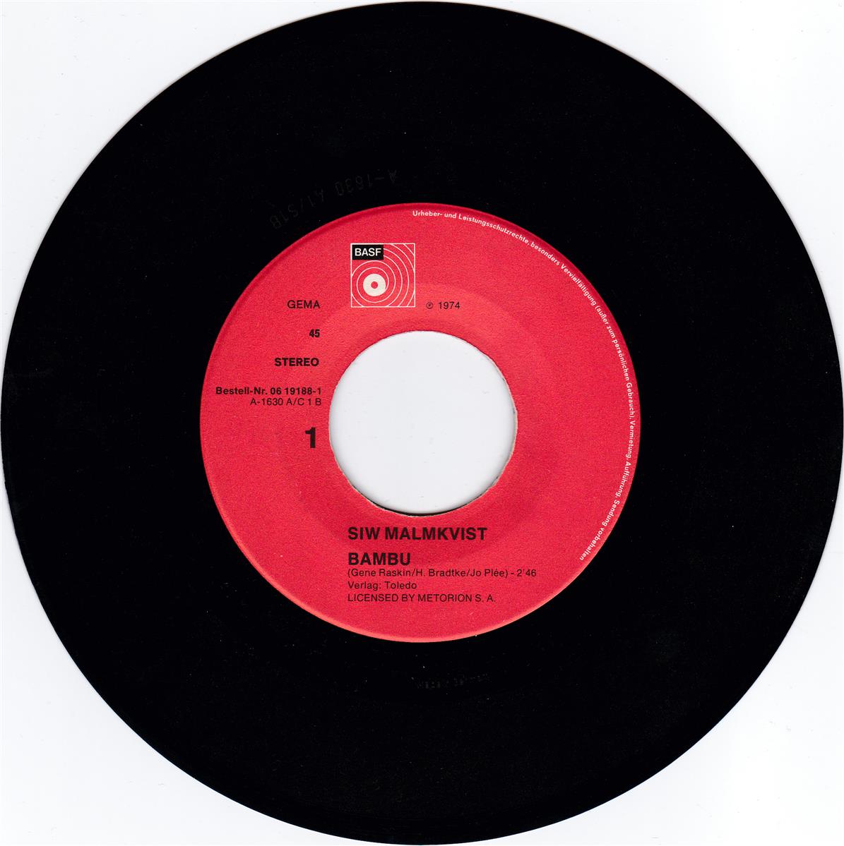 Siw Malmkvist - Bambu