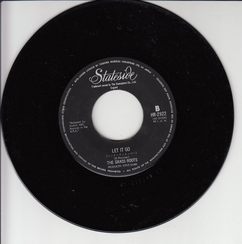 The Grass Roots - Two Divided By Love (Japan)