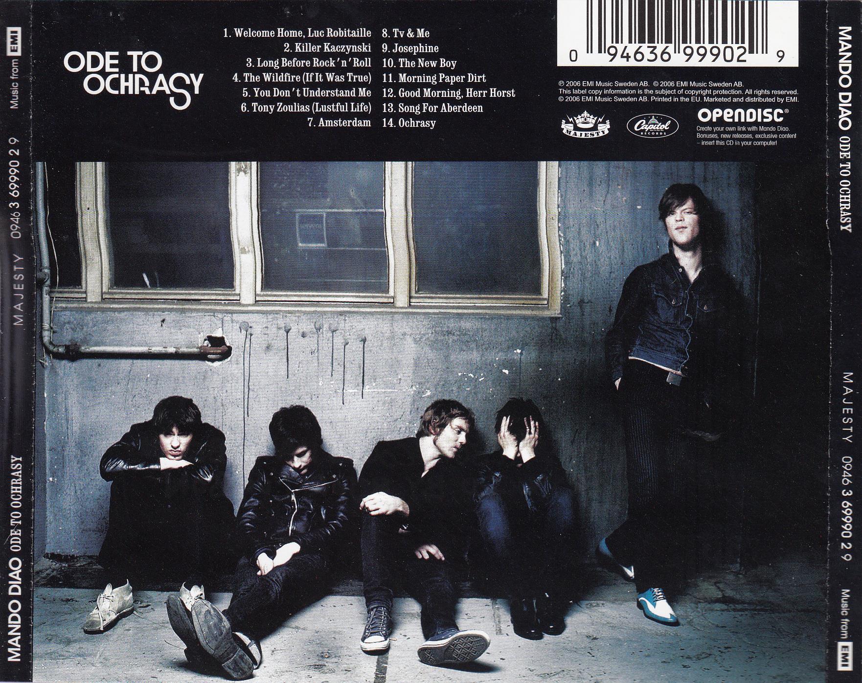 Mando Diao - Ode To Ochrasy