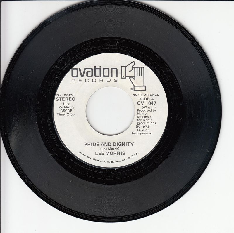 Lee Morris - Pride And Dignity (Promo) (USA)