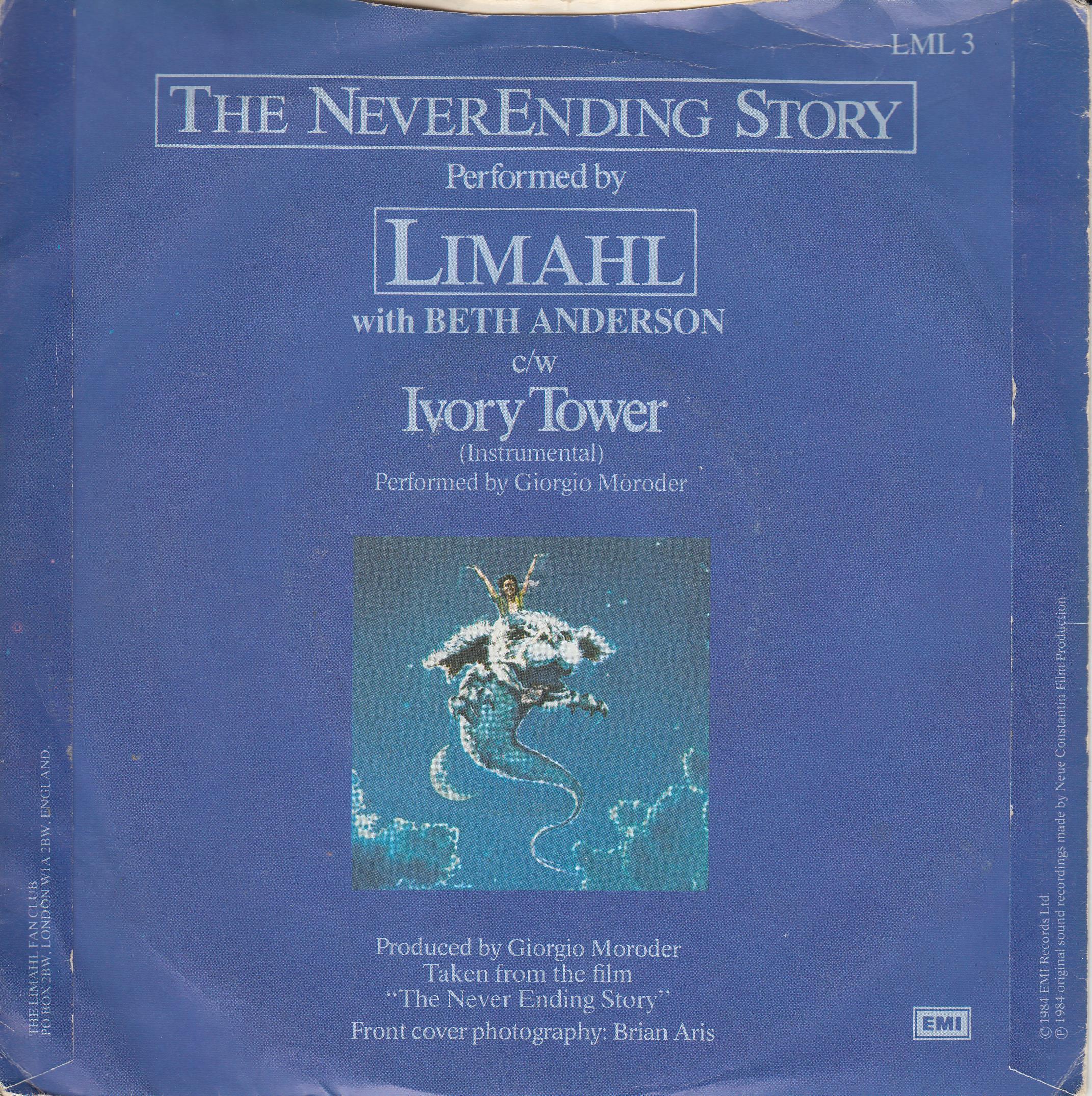 Limahl – The Never Ending Story (UK)