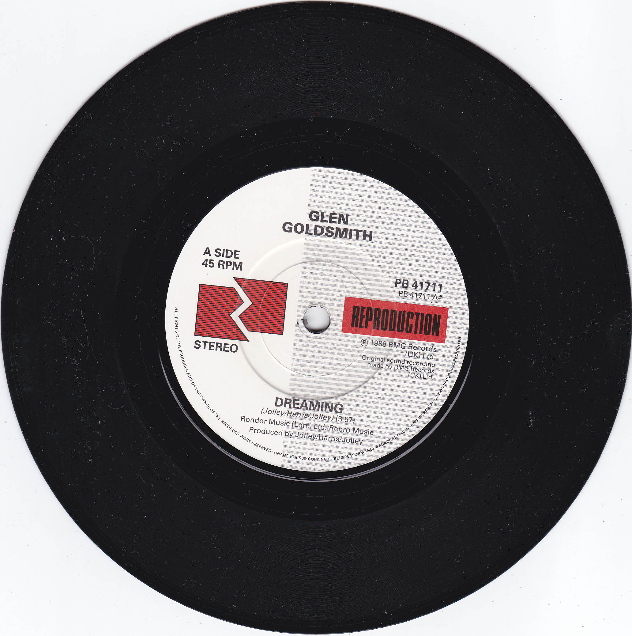 Glen Goldsmith - Dreaming (UK)