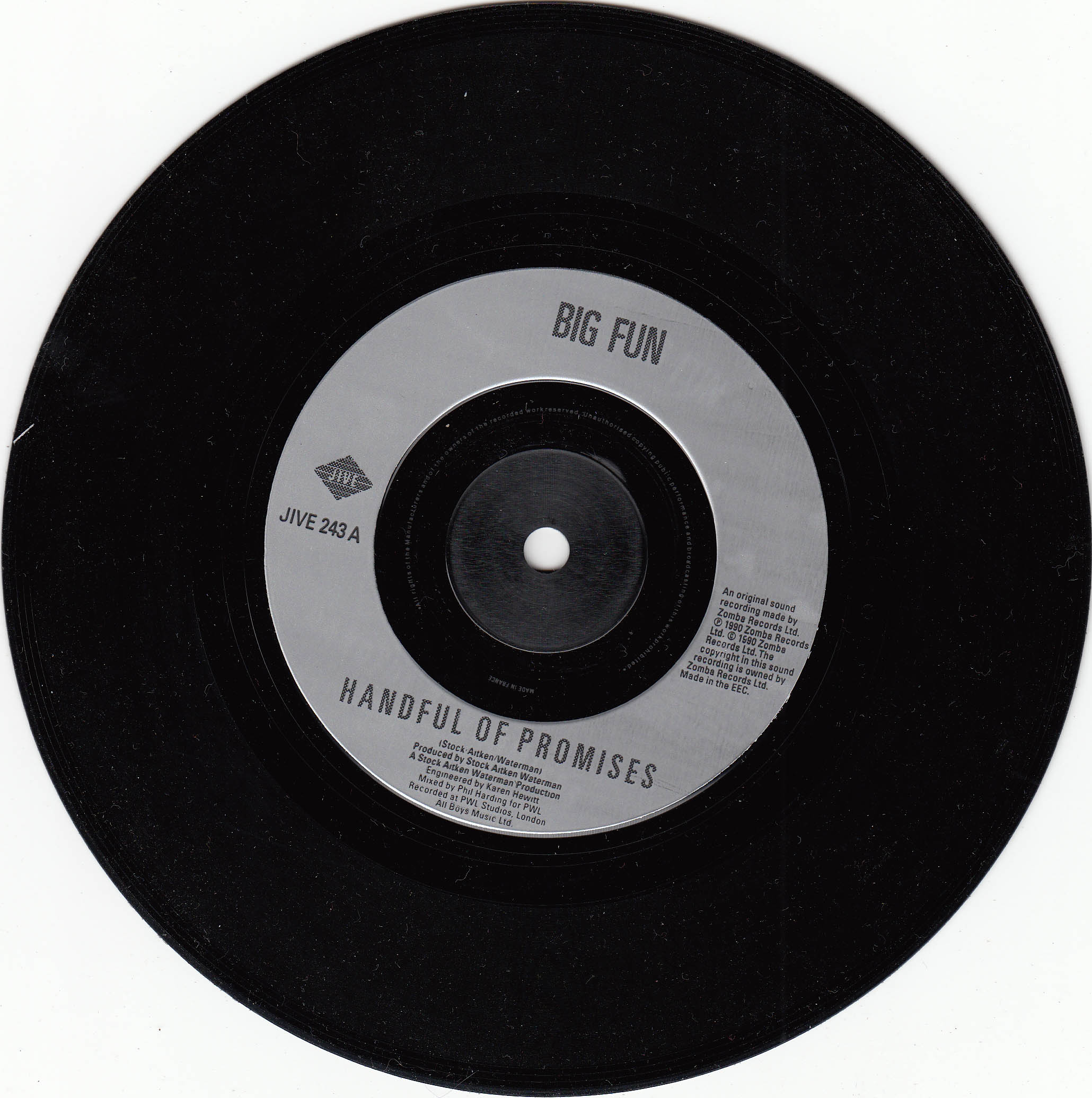 Big Fun - Handful Of Promises