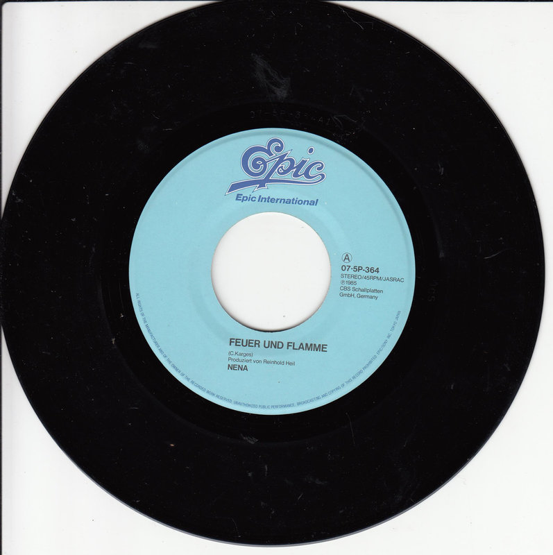 Nena – Feuer Und Flamme (Japan)