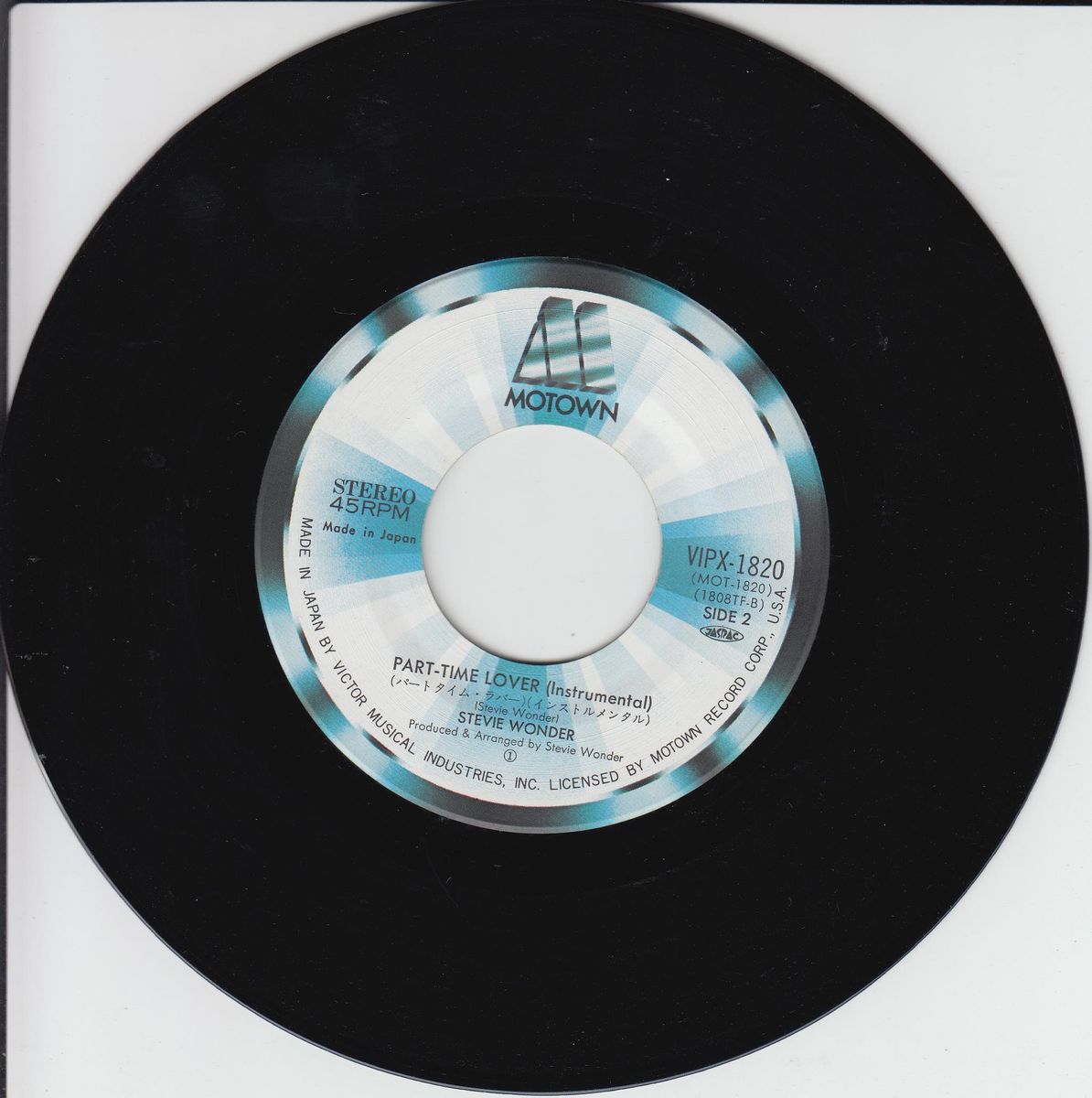 Stevie Wonder – Part-Time Lover (Japan)