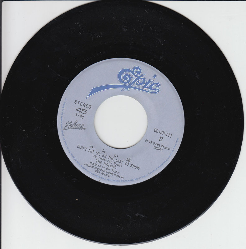 The Nolans - I'm In The Mood For Dancing (Japan)