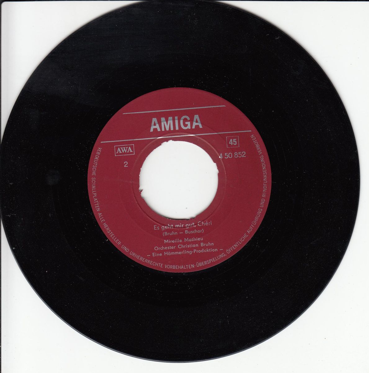 Mireille Mathieu - Die Kinder Von Montparnasse (DDR)