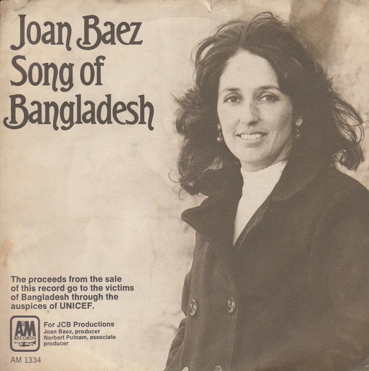 Joan Baez – Song For Bangladesh (Promo) (USA)