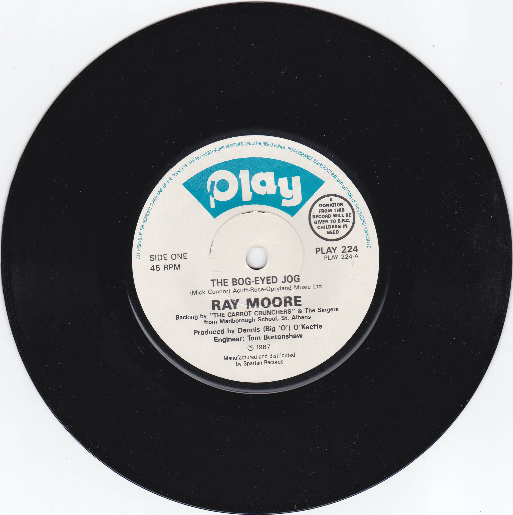 Ray Moore - The Bog-Eyed Jog (UK)