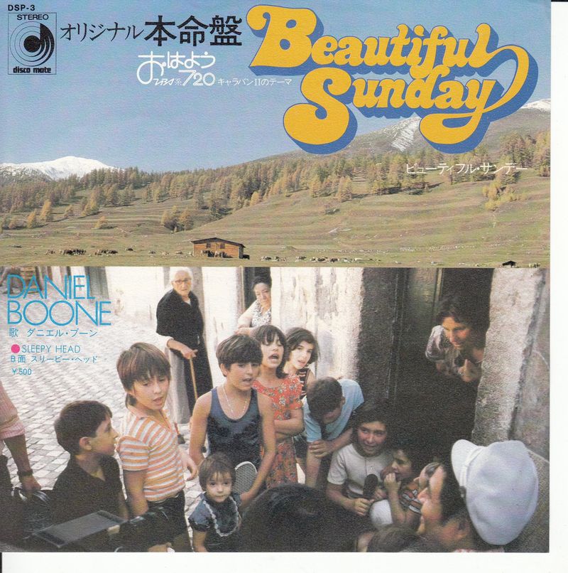 Daniel Boone - Beautiful Sunday (Japan)