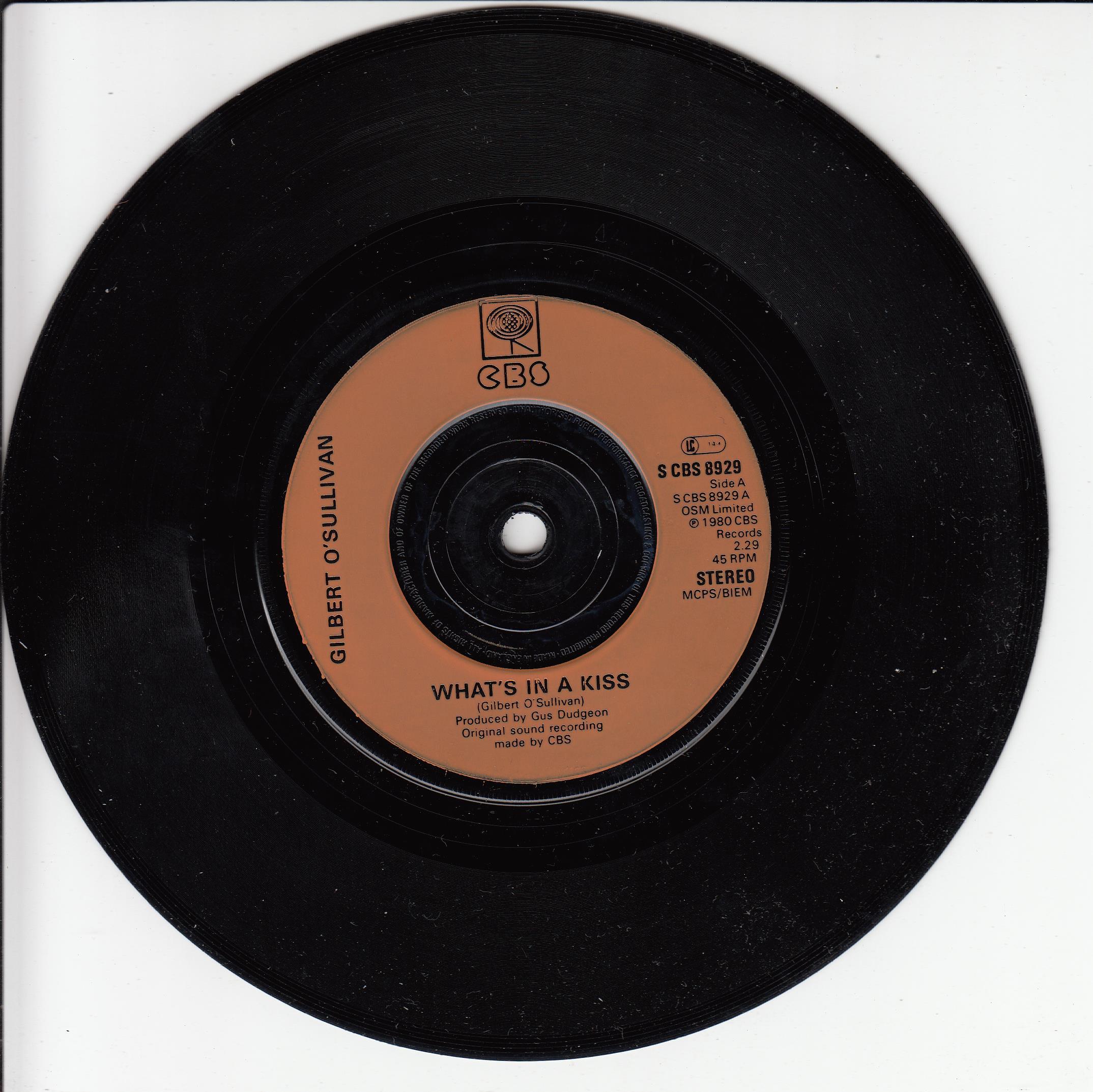 Gilbert O'Sullivan - What's In A Kiss (UK)