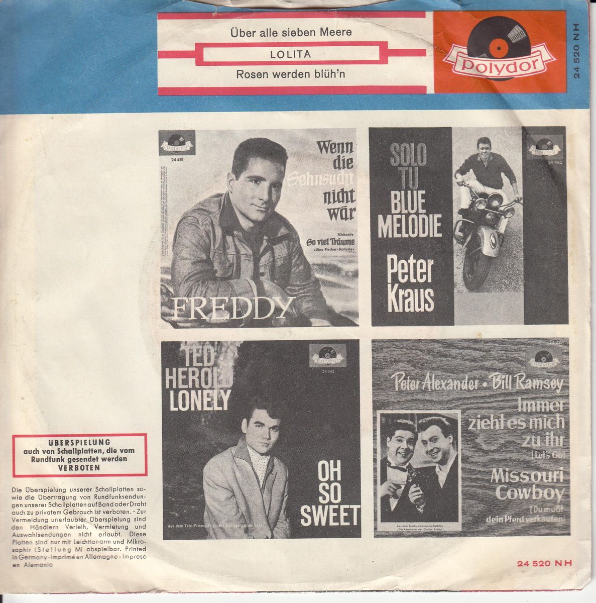 Lolita - Über Alle Sieben Meere