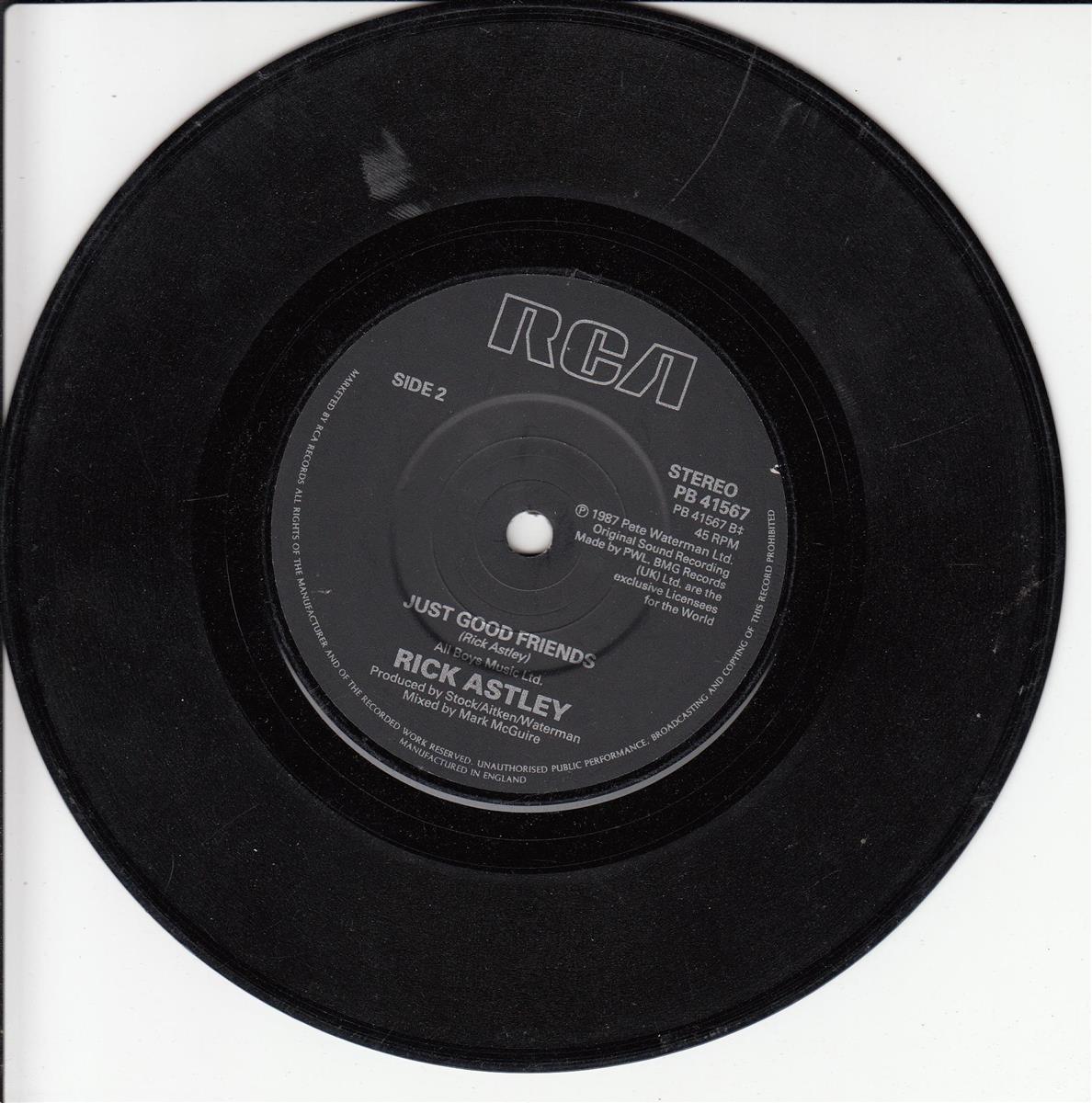 Rick Astley - Whenever You Need Somebody (UK)