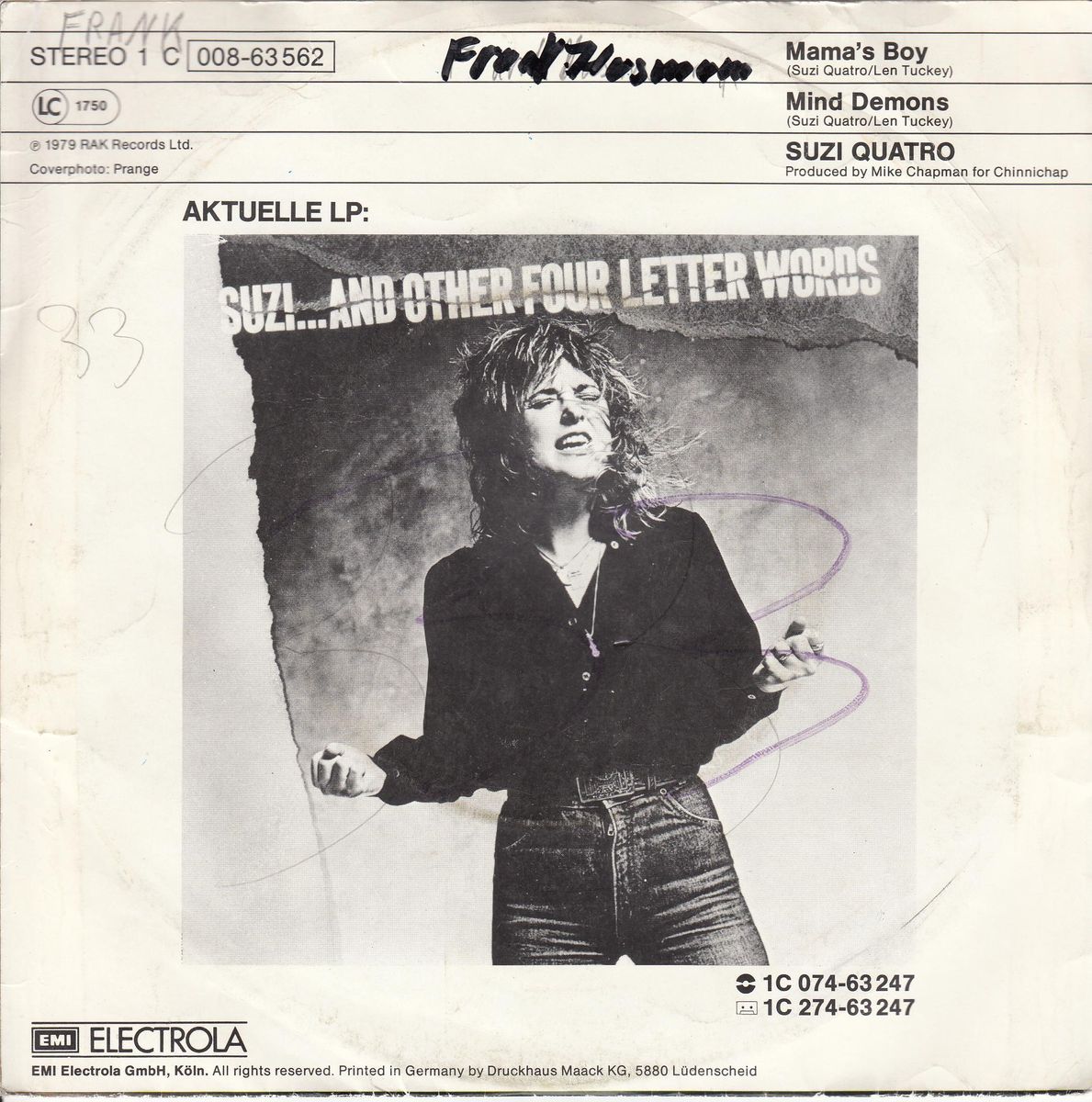 Suzi Quatro - Mama's Boy