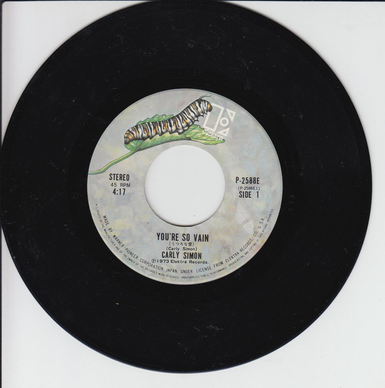 Carly Simon - You're So Vain (Japan)