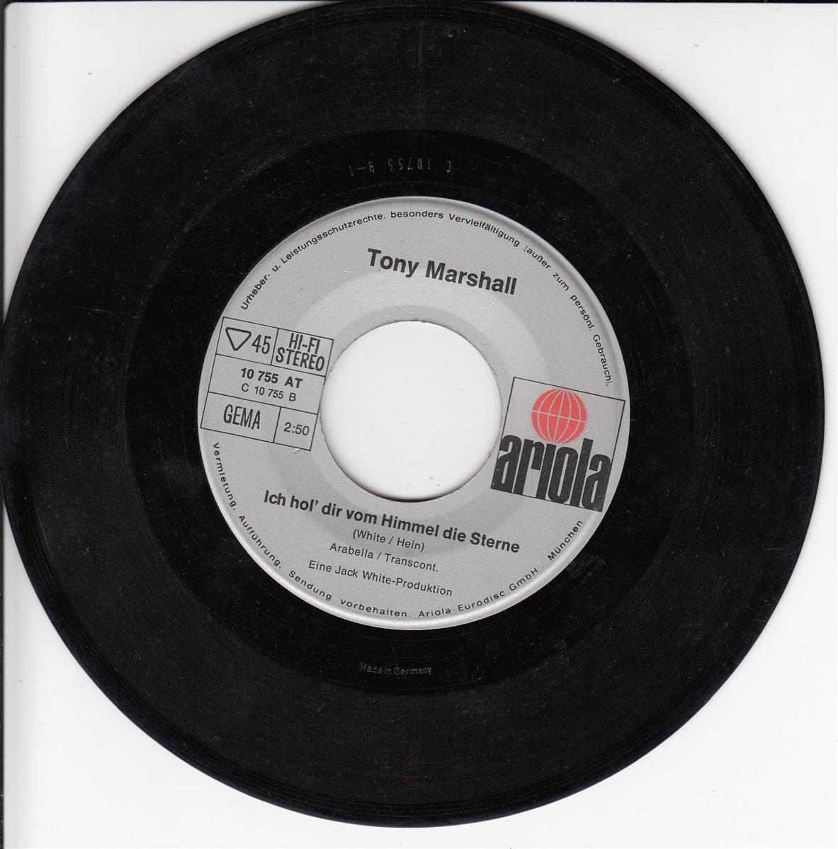 Tony Marshall - Komm Gib Mir Deine Hand