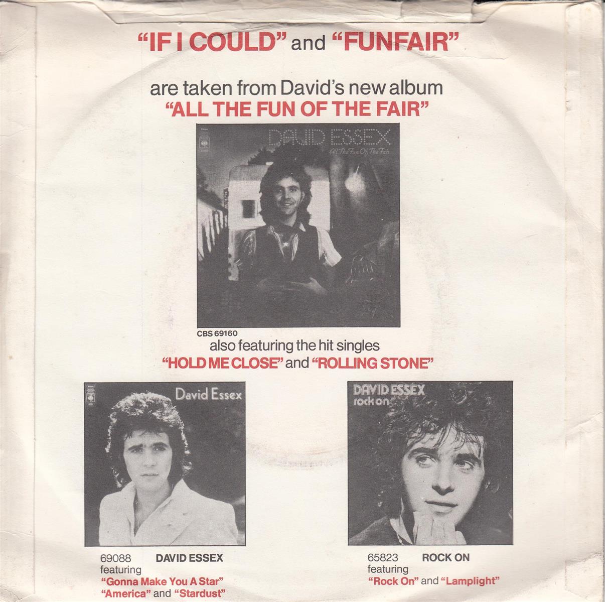 David Essex - If I Could (UK)